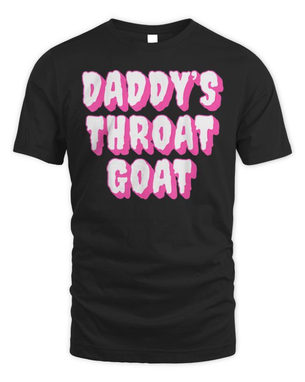 Groovy Pink Throat Goat Funny Offensive Adult Humor T-Shirt