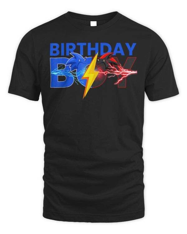 Birthday Boy Hedgehog Family Party Decorations For Kids T-Shirt